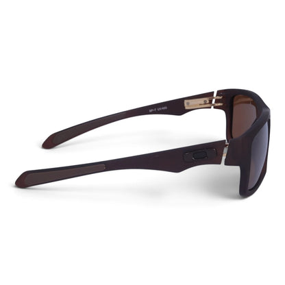 U&EYE Waymark brown frame brown lens sport rectangle sunglasses product image 3