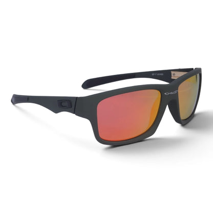 U&EYE Waymark green frame red lens sport rectangle sunglasses product image 2