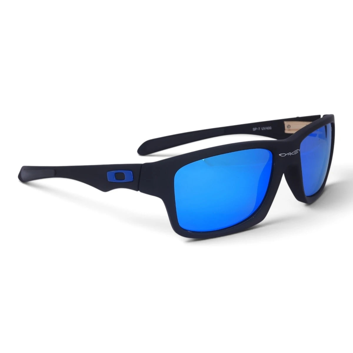 U&EYE Waymark navy frame blue lens sport rectangle sunglasses product image 2