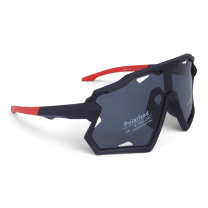 U&EYE Zigzag black kids angular shield sunglasses product image 2