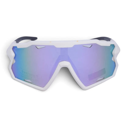 U&EYE Zigzag mauve kids angular shield sunglasses product image 1