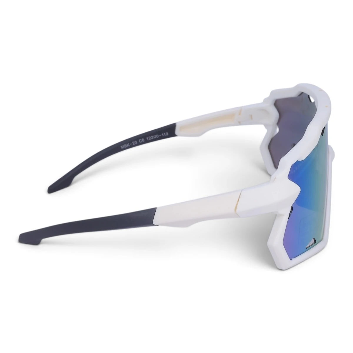 U&EYE Zigzag mauve kids angular shield sunglasses product image 3